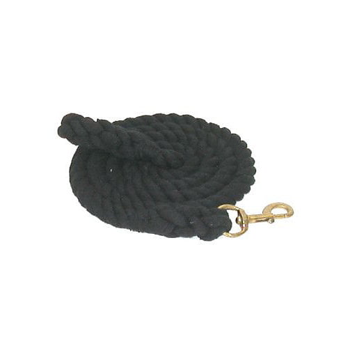 Gatsby Cotton 8ft Lead/Bolt Snap Black