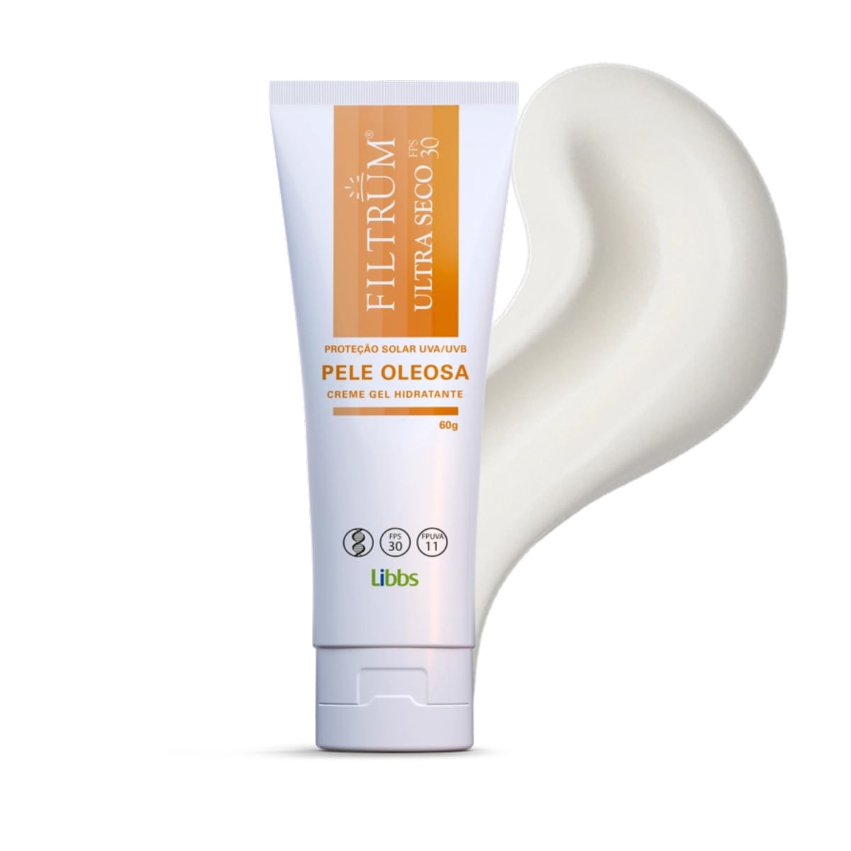Protetor Solar FPS30 Ultra Seco Filtrum 60ml