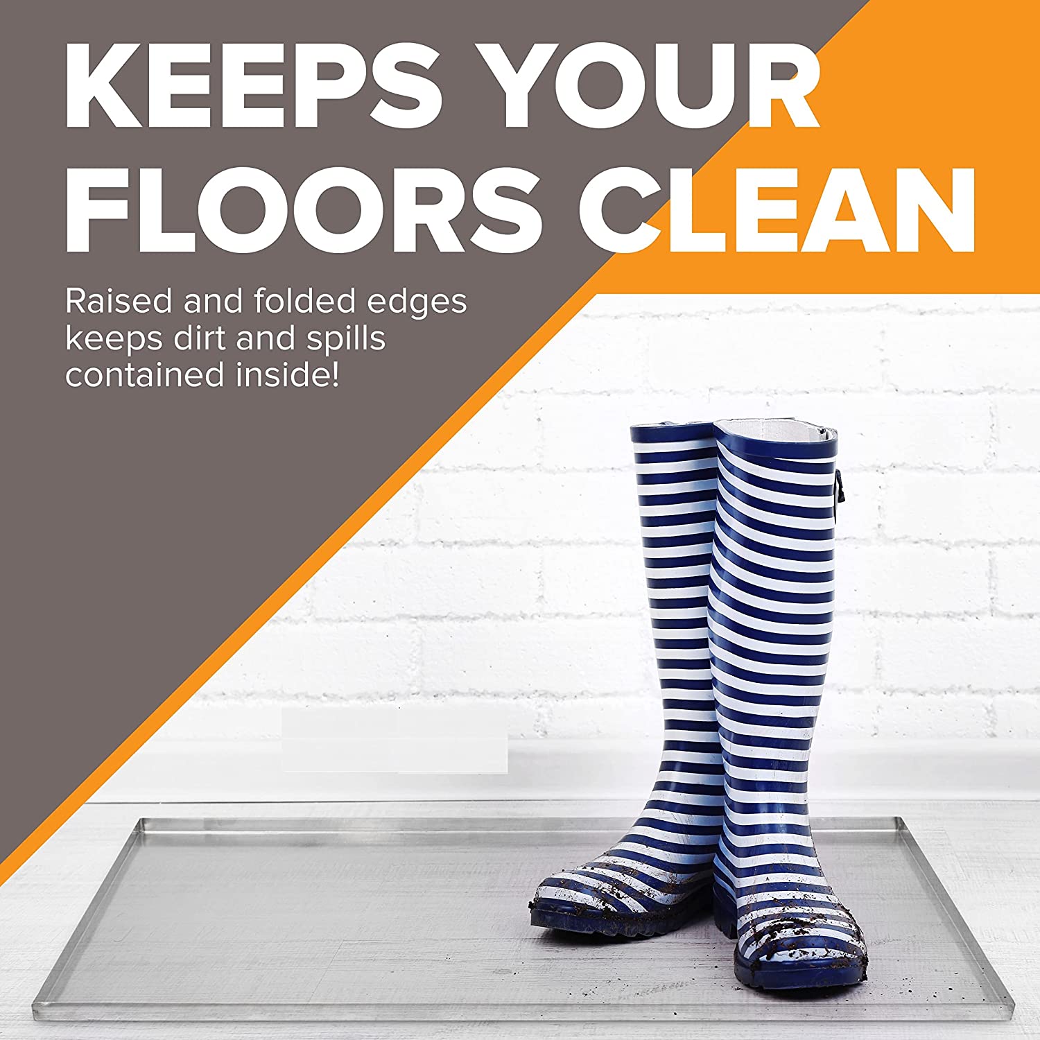 Tray for Dog Crate Pan Crate Pan 52 Inch Stainless Steel Dog Pan - Midwest 1154/1154N， 99/99N， SL54DD (54x37) - SS - 52 1/4