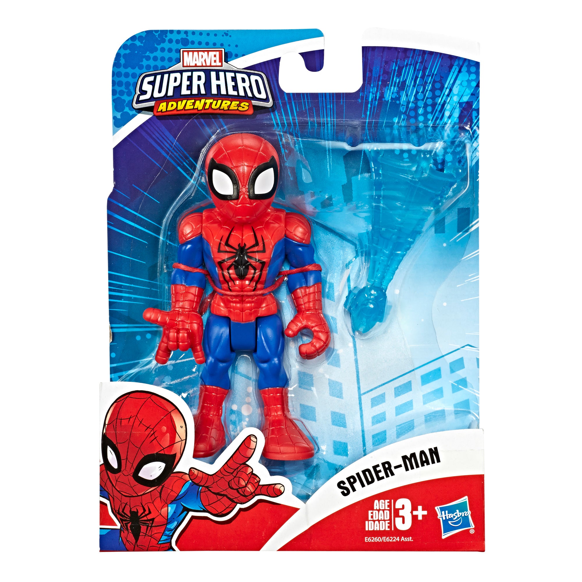 Marvel Super Hero Adventures Playskool Spider-Man Action Figure Set