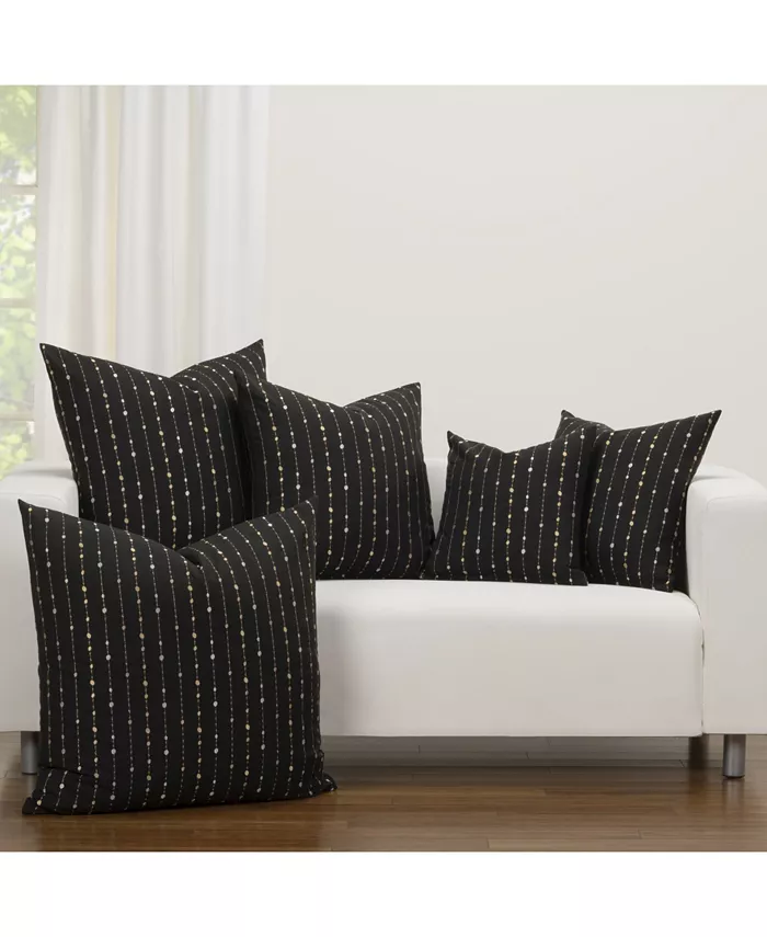 F. Scott Fitzgerald F Scott Fitzgerald Midnight Champagne Decorative Pillow， 20