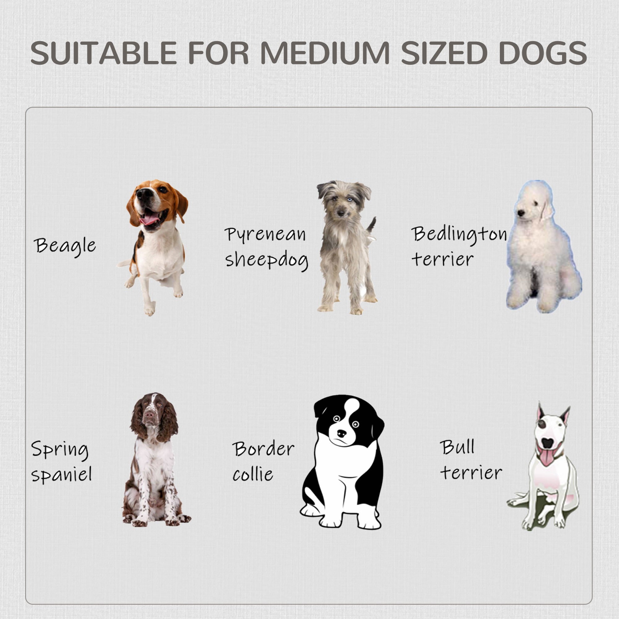 Pawhut Wooden Dog Crate Furniture Wire Pet Cage Kennel， End Table with Double Doors， and Locks， for Medium and Large Dog House Indoor Use， Coffee