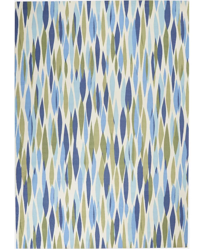 Long Street Looms Shady Brights SHA01 Aquamarine 5'3
