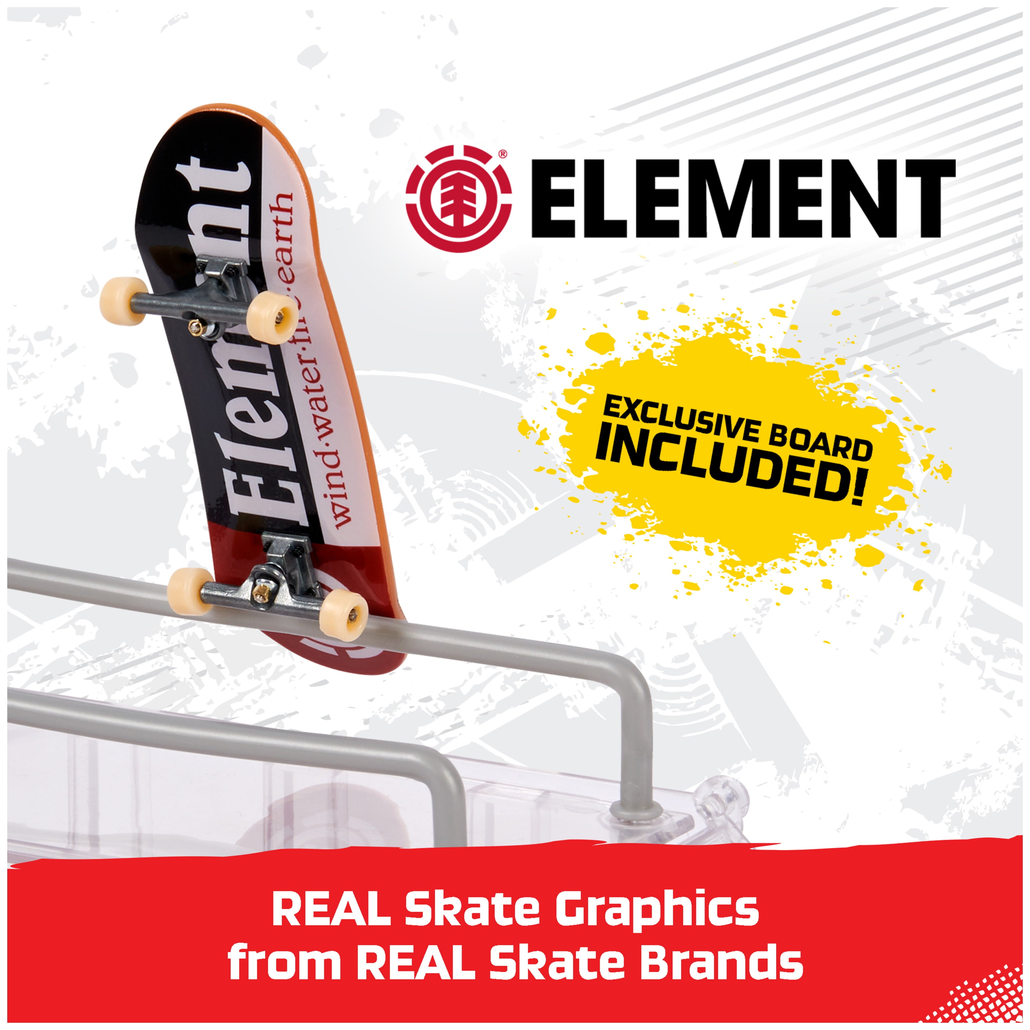 Tech Deck， Play and Display Transforming Ramp Set and Carrying Case