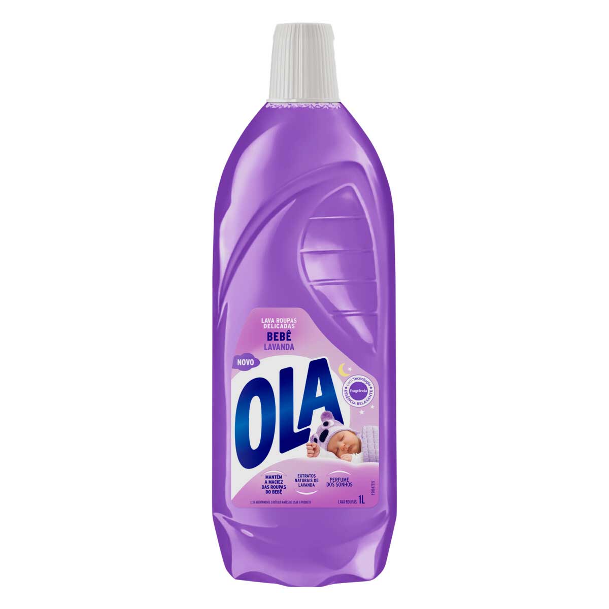 Lava-Roupas Liquido Lavanda Ola Bebe Frasco 1l