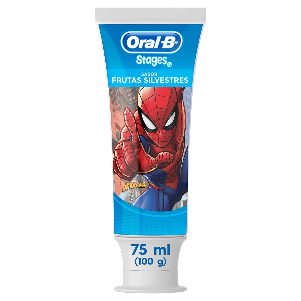 Pasta de Dente Oral-B Stages Frozen/Spiderman 1 Unidade de 75 ml