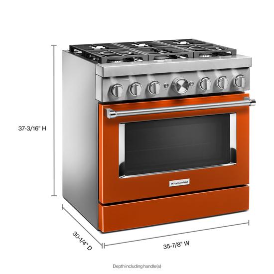 KitchenAid KFDC506JSC 363939 Smart CommercialStyle Dual Fuel Range with