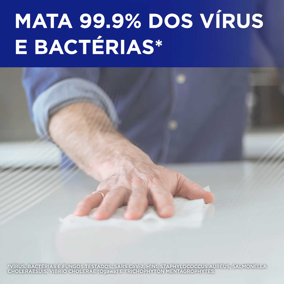 Lencos Desinfetantes Lysoform Original 36 Unidades