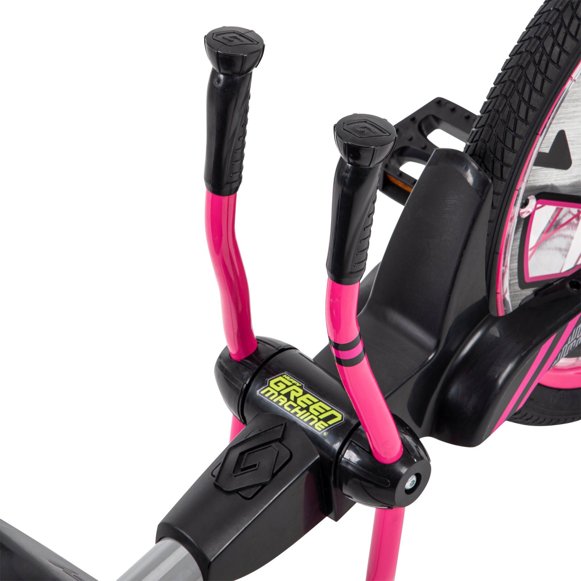 Huffy Green Machine 20-Inch 3-Wheel Tricycle in Hot Pink and Gray