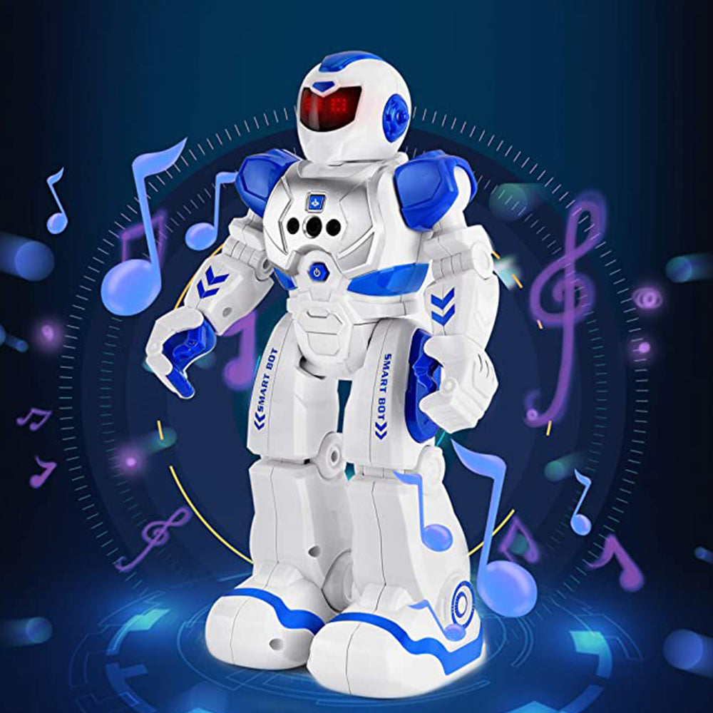 Cosmonic Remote Control Robot Singing Dancing Programmable with Infrared Gesture Age 3 -8 Blue
