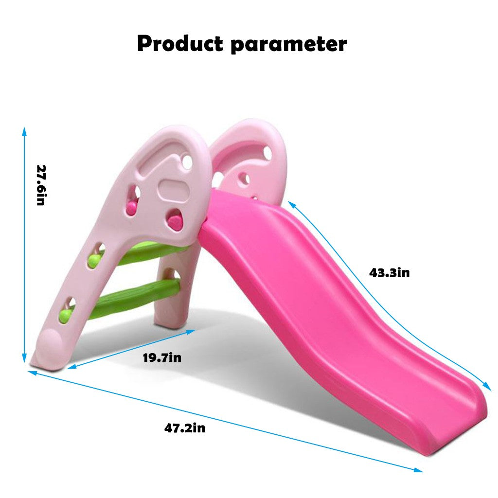 Children  Slide - Toddler Indoor Slide for Living Room and Children's Room in White. Slide for Toddlers Aged 1.5 - 4 Years
