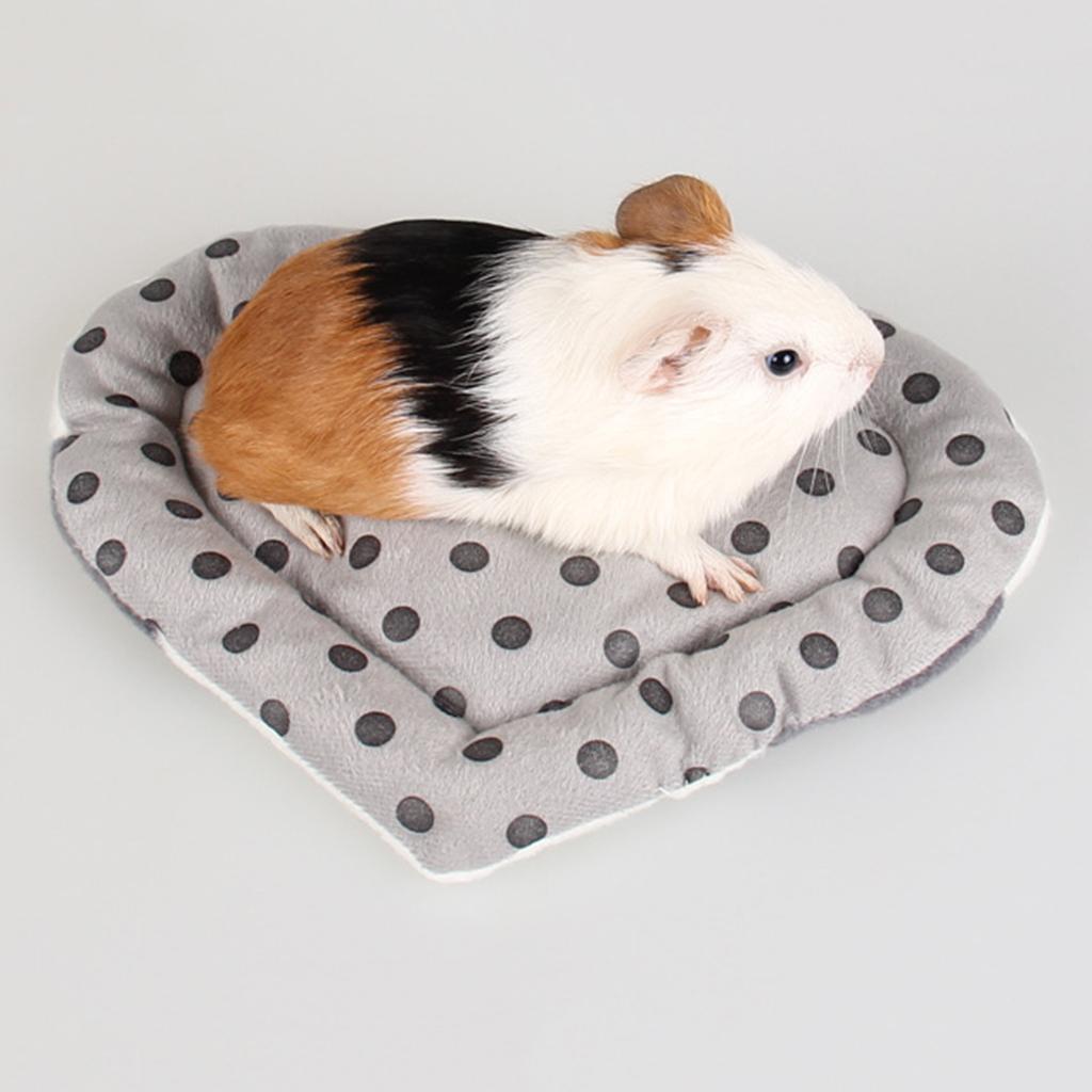 2x Reversible Cloth Pet Dog Hamster Crate Kennel Pad Heart Shape