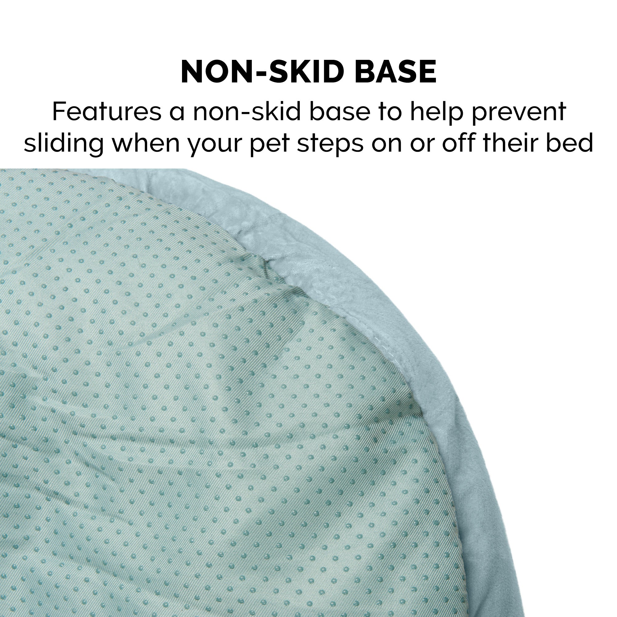 FurHaven Pet Products Minky Faux Fur and Velvet Hug Bed for Dogs and Cats