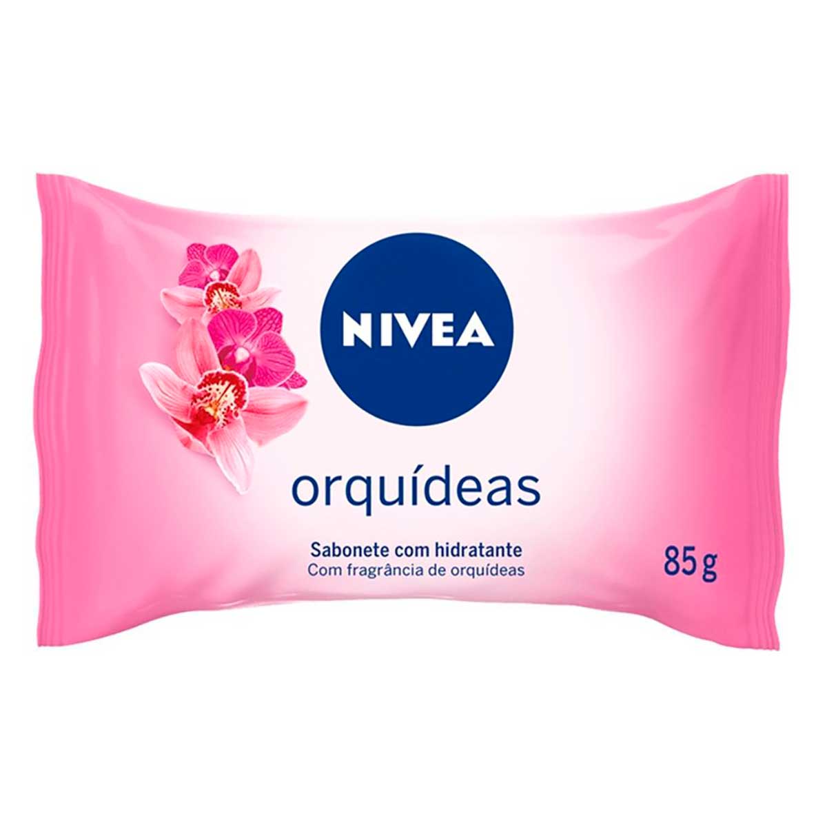 Sabonete em Barra Orquideas NIVEA 85g