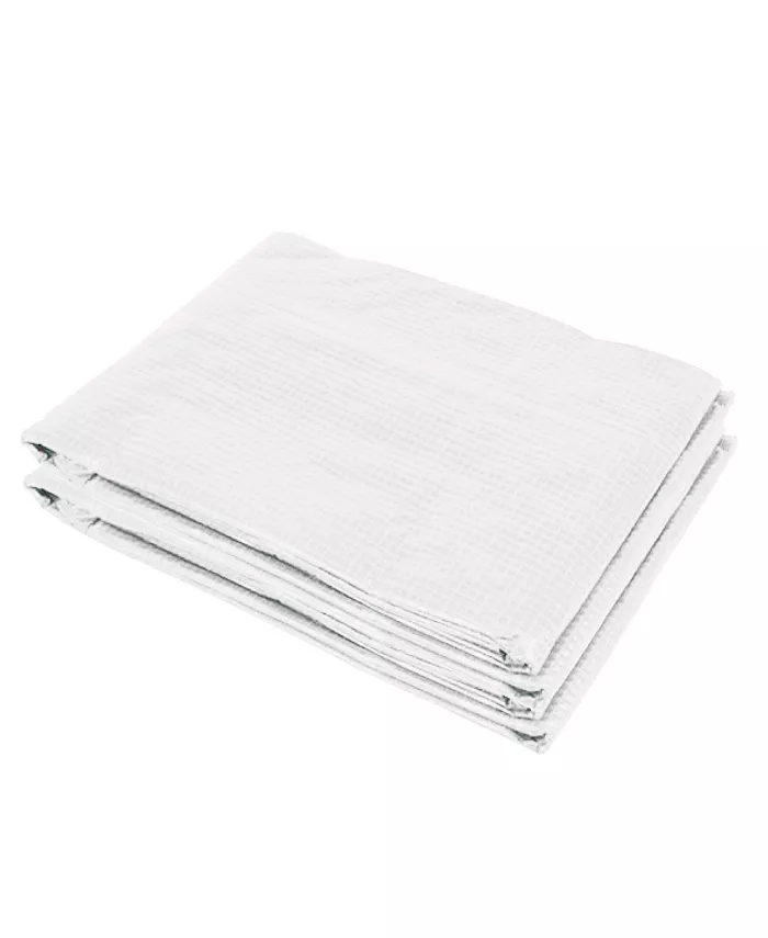 Outsunny Additional Hot House   Plant Nursery Cover Tarp w  Zipper Door White