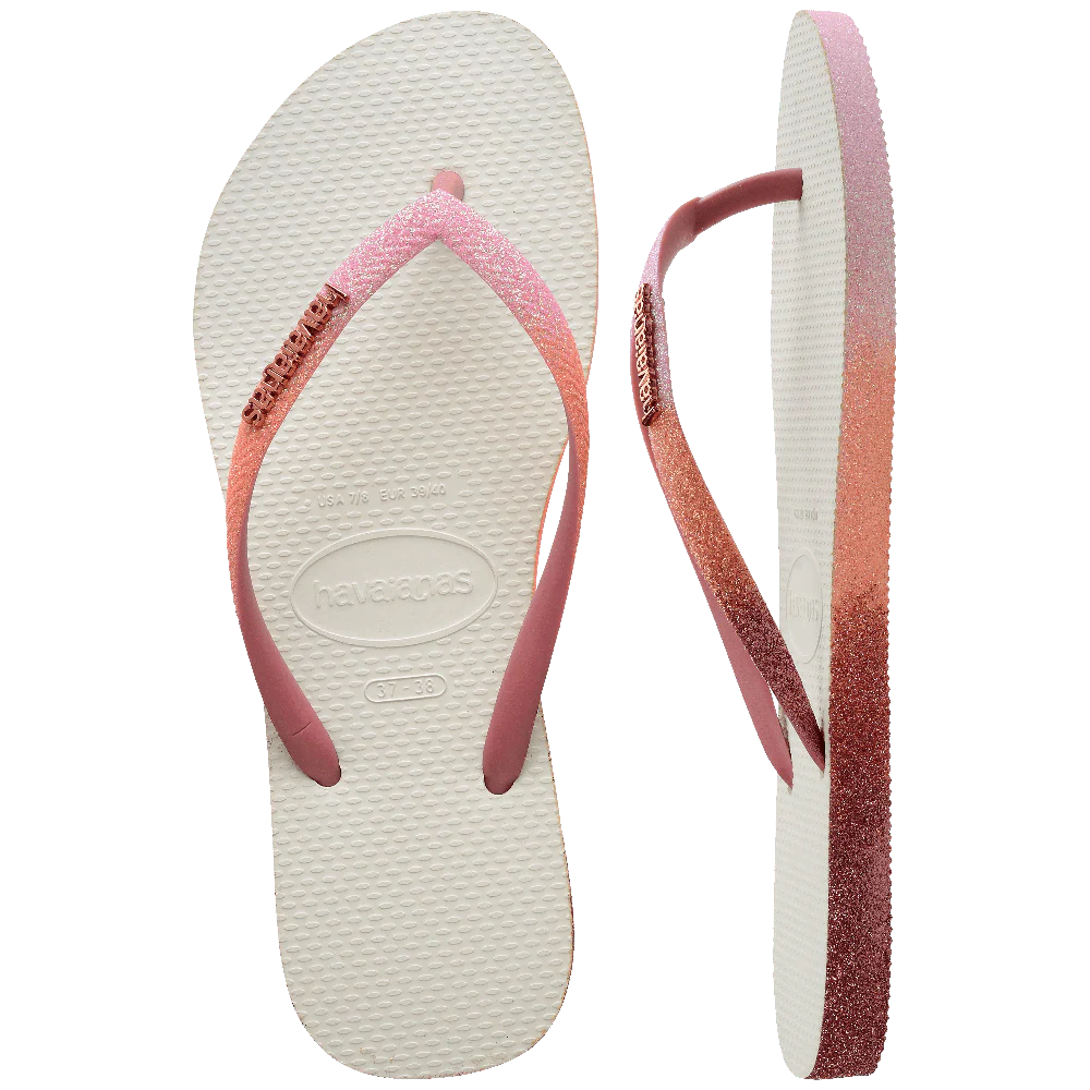Chinelo Havaianas Slim Glitter Mix