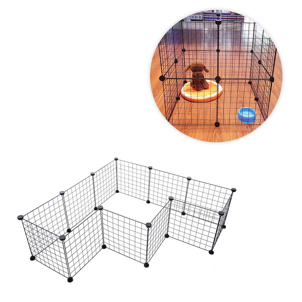 OUNONA Playpenpuppy Cage Dogs Fence Pet Bunny Small Playpen Kitten Fence Portable Iron Animal Dog Rabbit Indoor Pets Indoor