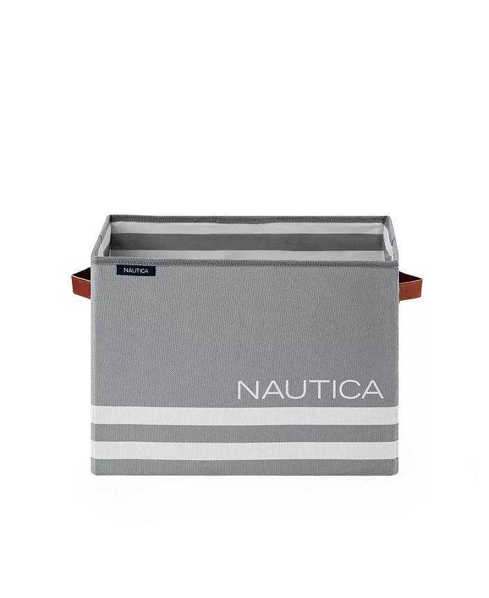 Nautica Folded Hamper with Lid Box Weave