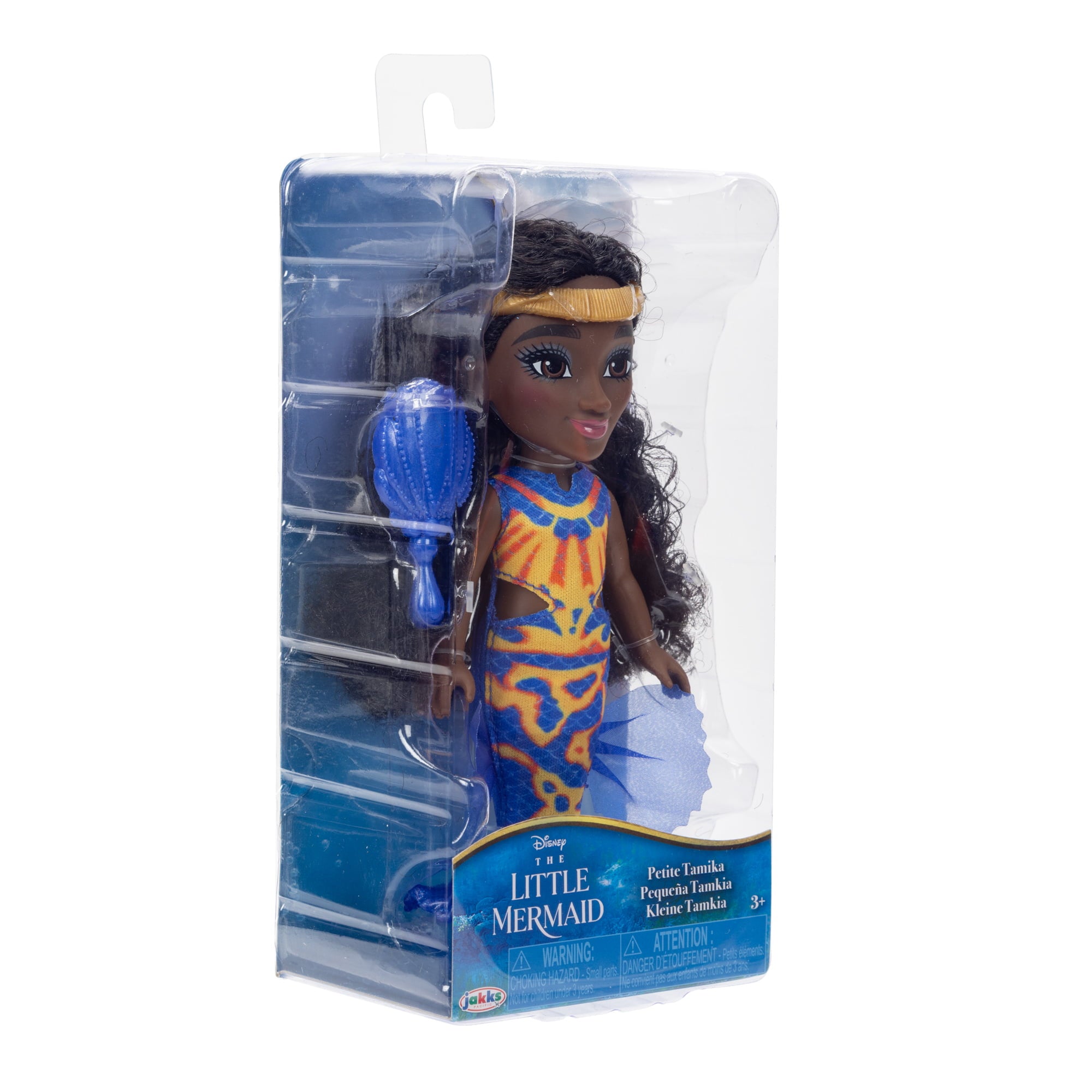 Disney Little Mermaid 6 inch Petite Tanika Fashion Doll with Seashell Brush Inspired by the Movie