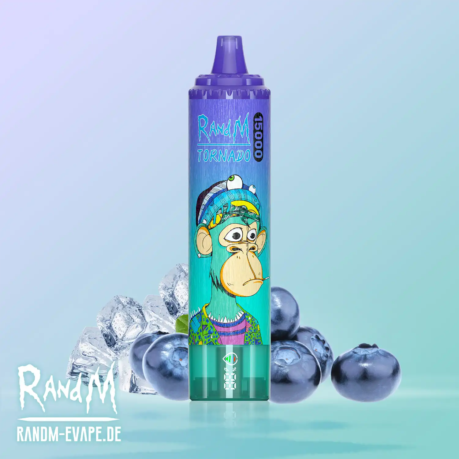 Tornado Vape 15000 - Blueberry On Ice