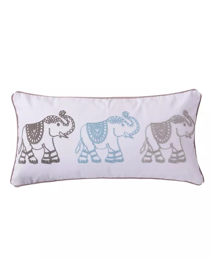 Levtex Gramercy Elephants Decorative Pillow， 12