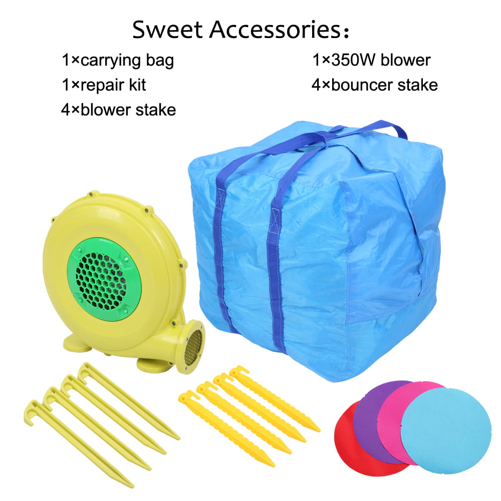 LEADZM BH-052 Inflatable Jumping Castle， 420D Oxford Cloth 840D Surface