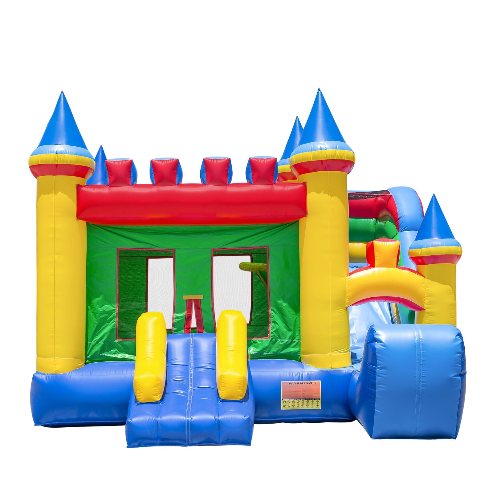 Inflatable HQ Cloud 9 Commercial Grade Bounce House Castle Kingdom with Jumper Slide
