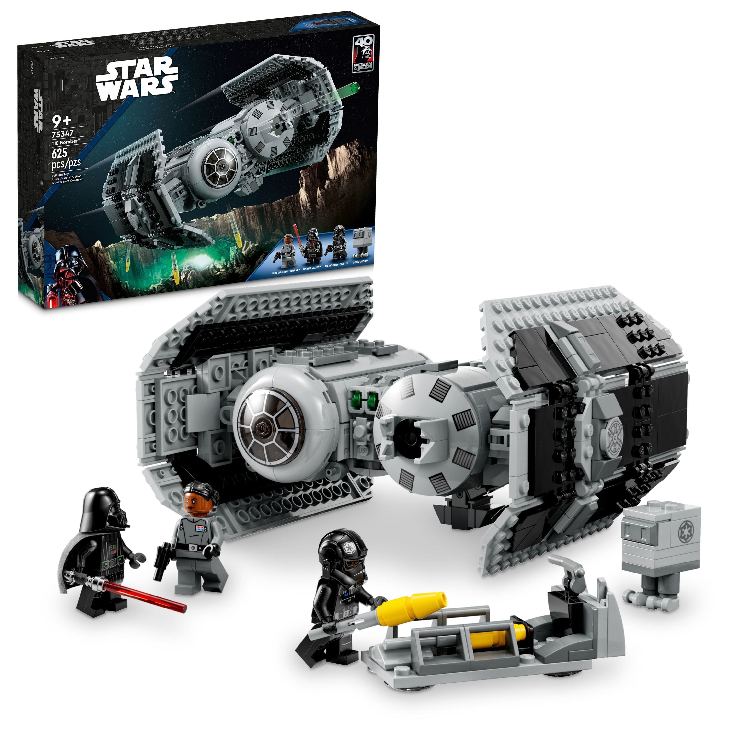 Star Wars TIE Bomber 75347 Building Toy Set (625 Pieces)