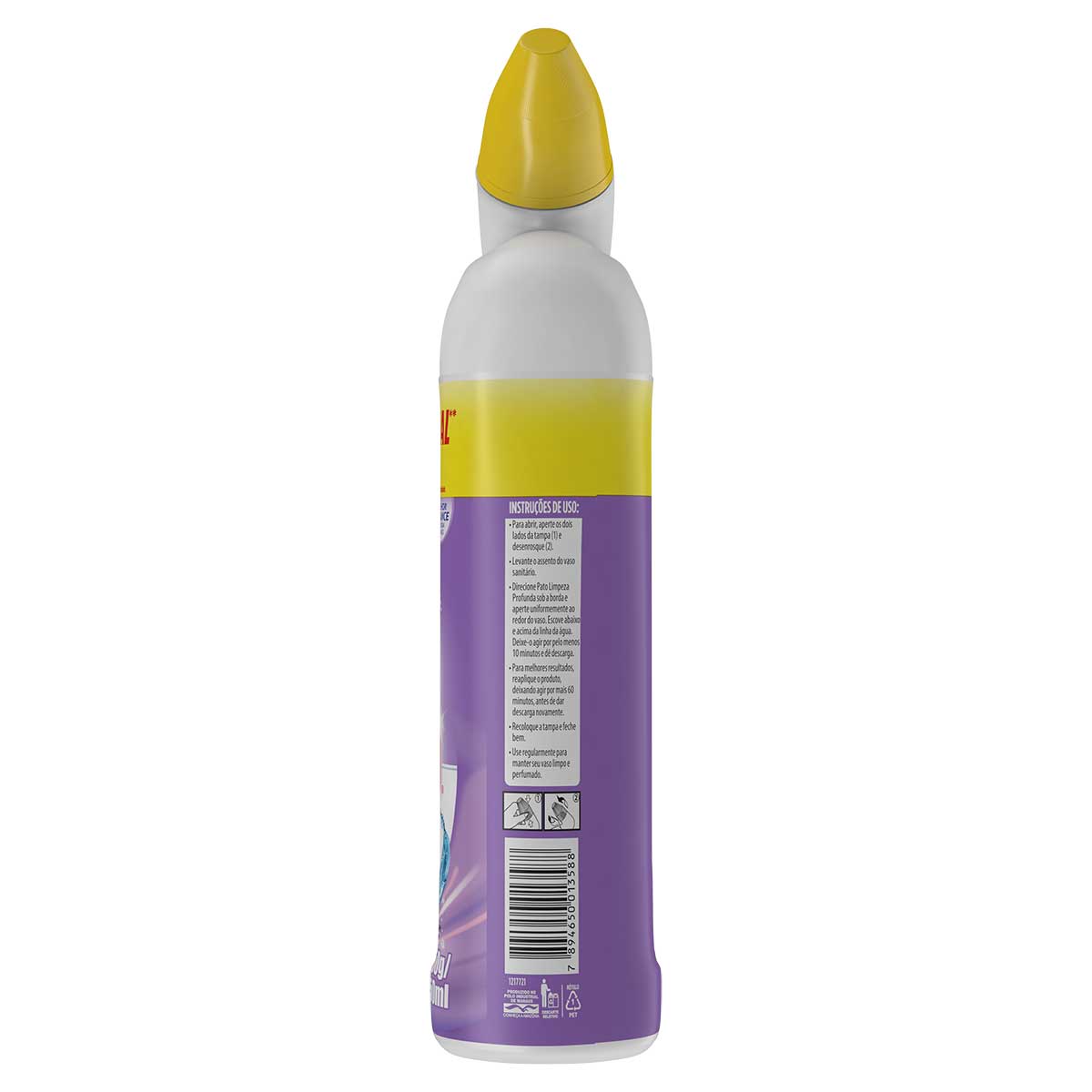 Desinfetante Gel Uso Geral Lavanda Pato Limpeza Profunda 750ml