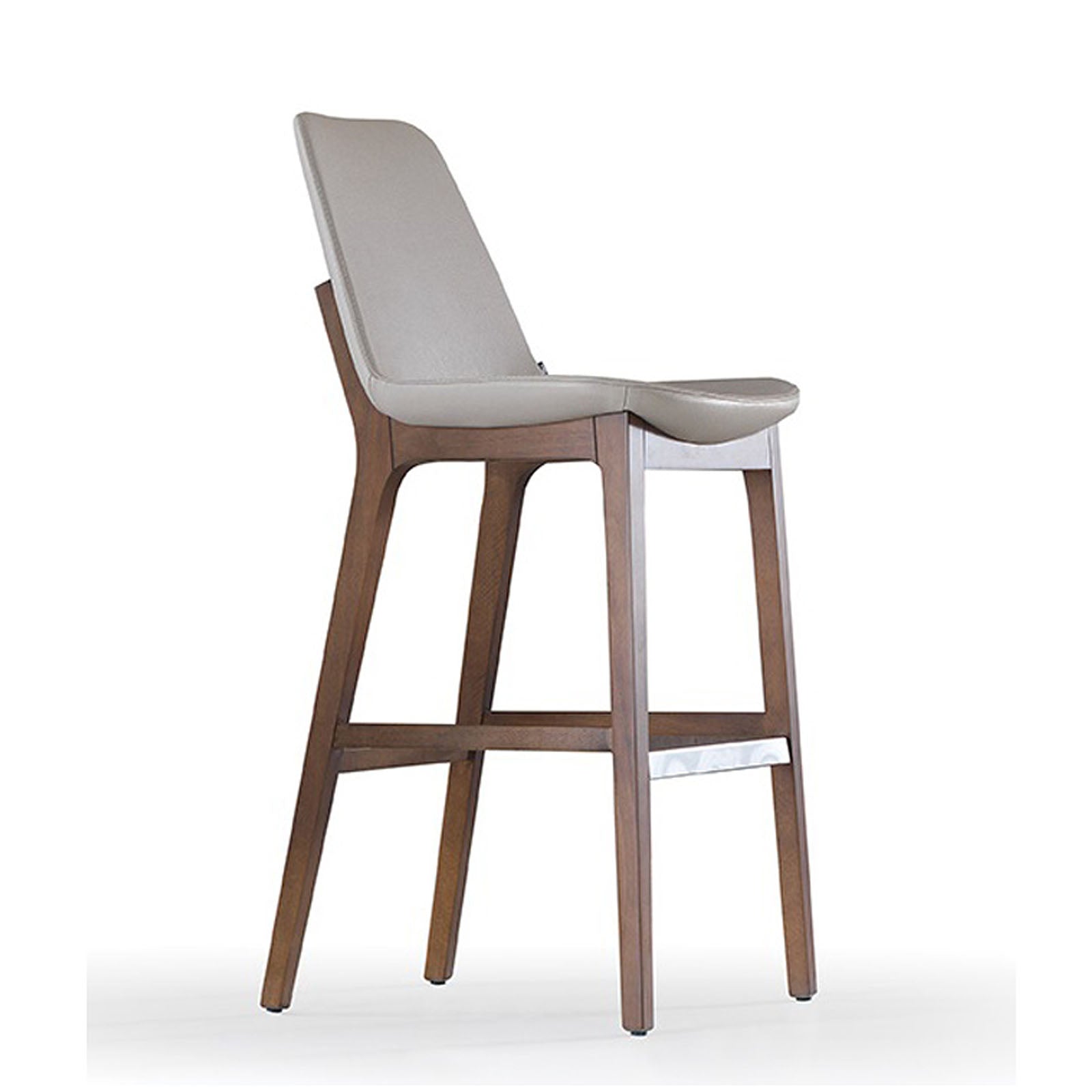 Porto Solid Ash Wood Bar Stool Porto-W-2618