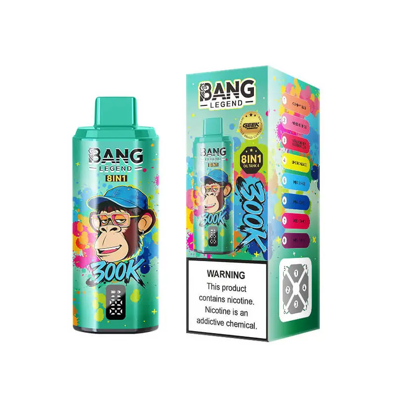 Bang Legend 300000 Puffs 8in1 Disposable Vape
