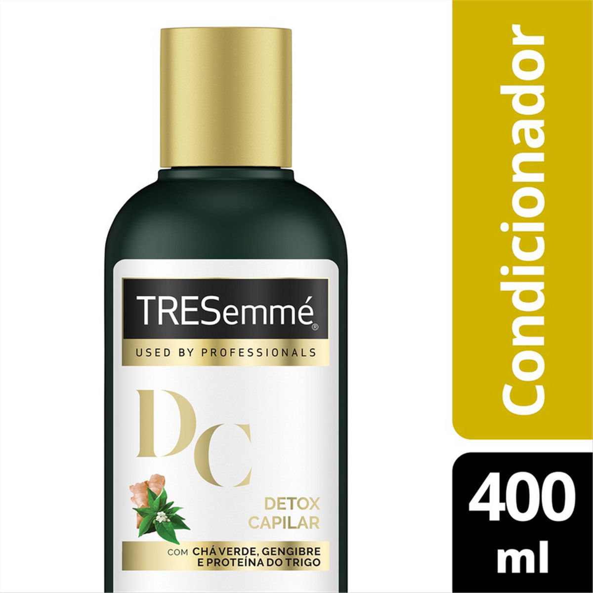 Condicionador Tresemme Detox Capilar Frasco 400 ml