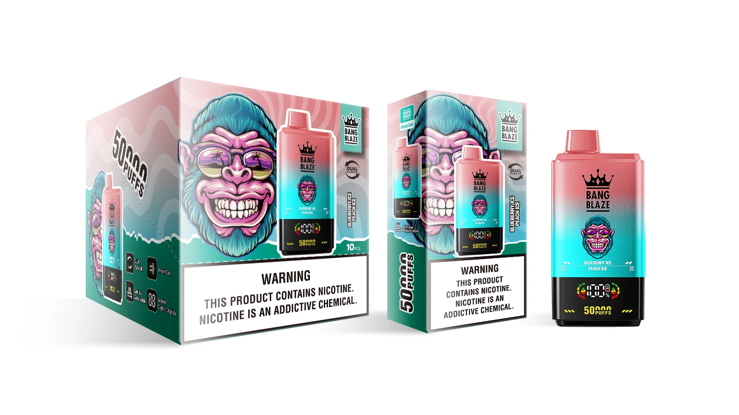 🔥 Bang Blaze 50000 Puffs Double Flavours Disposable Vape