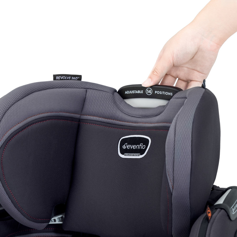 Revolve360 Extend Rotational All-in-One Convertible Car Seat with Quick Clean Cover