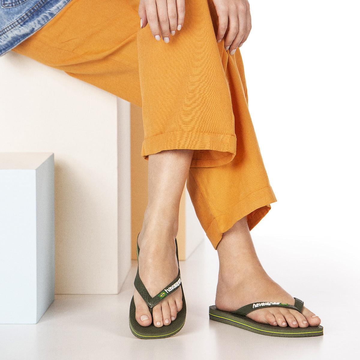 Chinelo Havaianas Brasil Logo