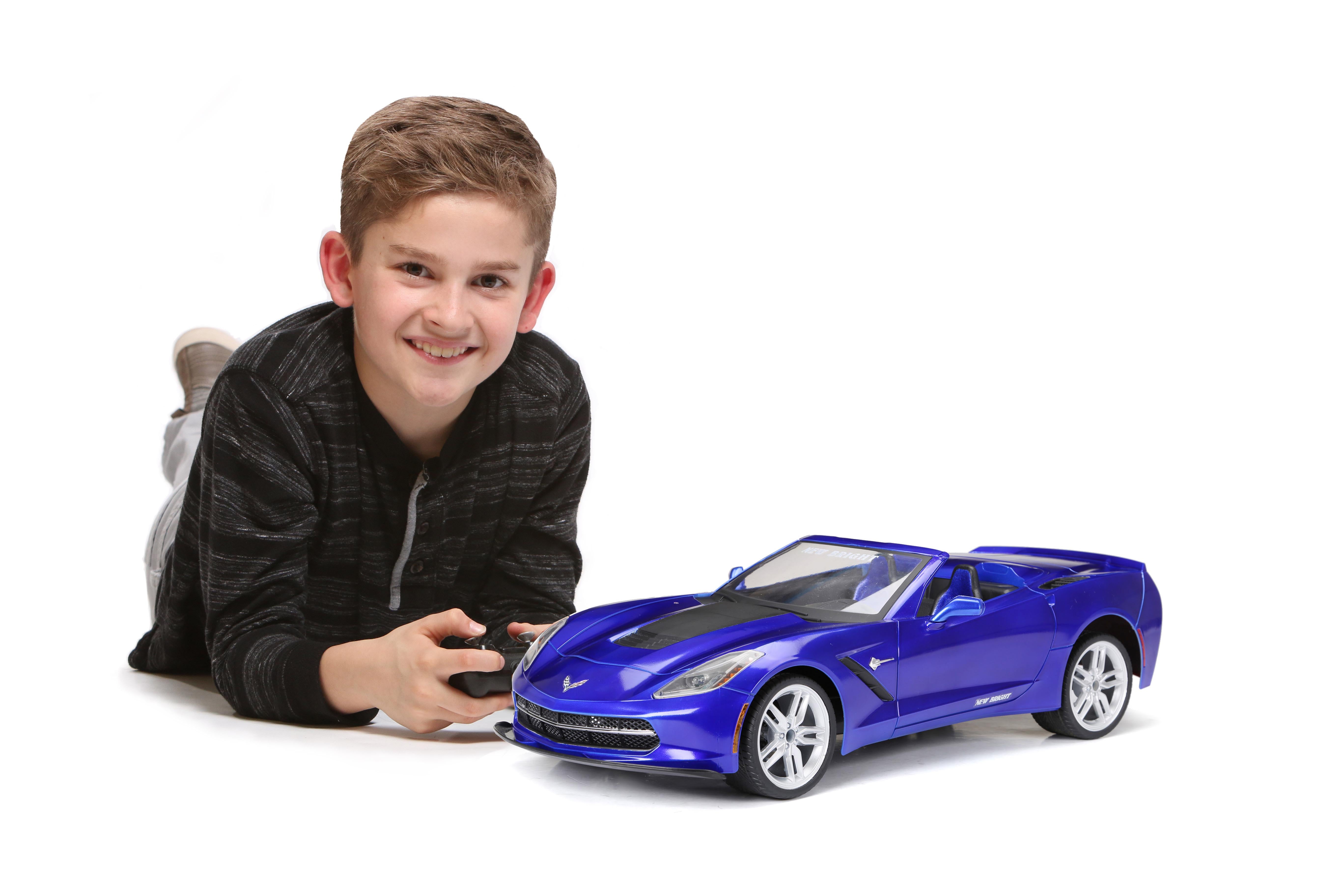 New Bright (1:8) Corvette Battery Radio Control Sports Car， 60816U-B