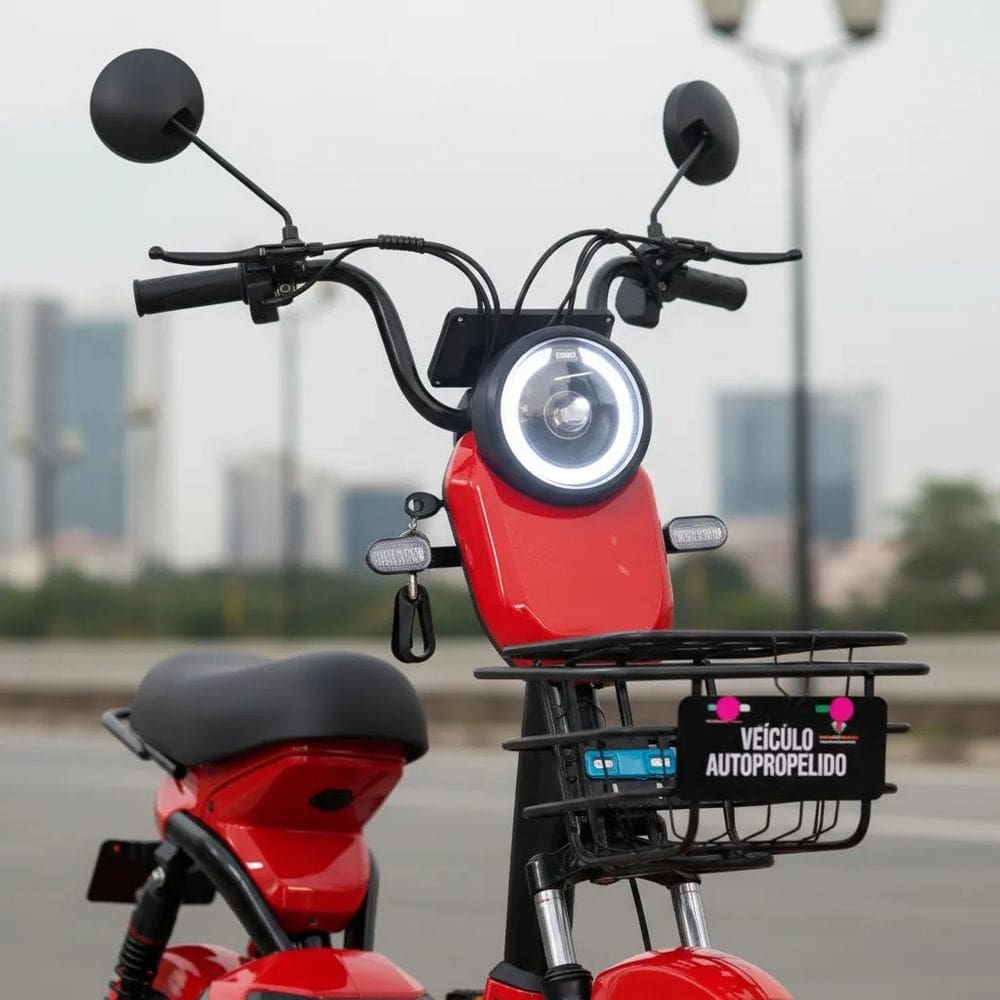 Bicicleta Elétrica Confort 1000w Scooter Para Deslocamento Diário