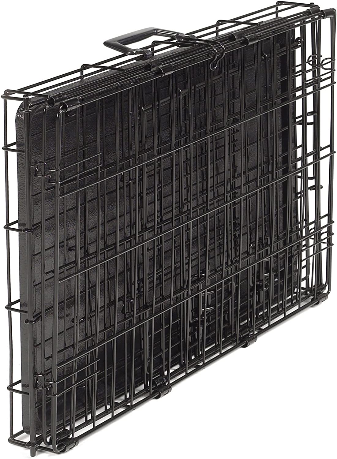 ProSelect Easy Dog Crates for Dogs and Pets - Black;Medium-Large