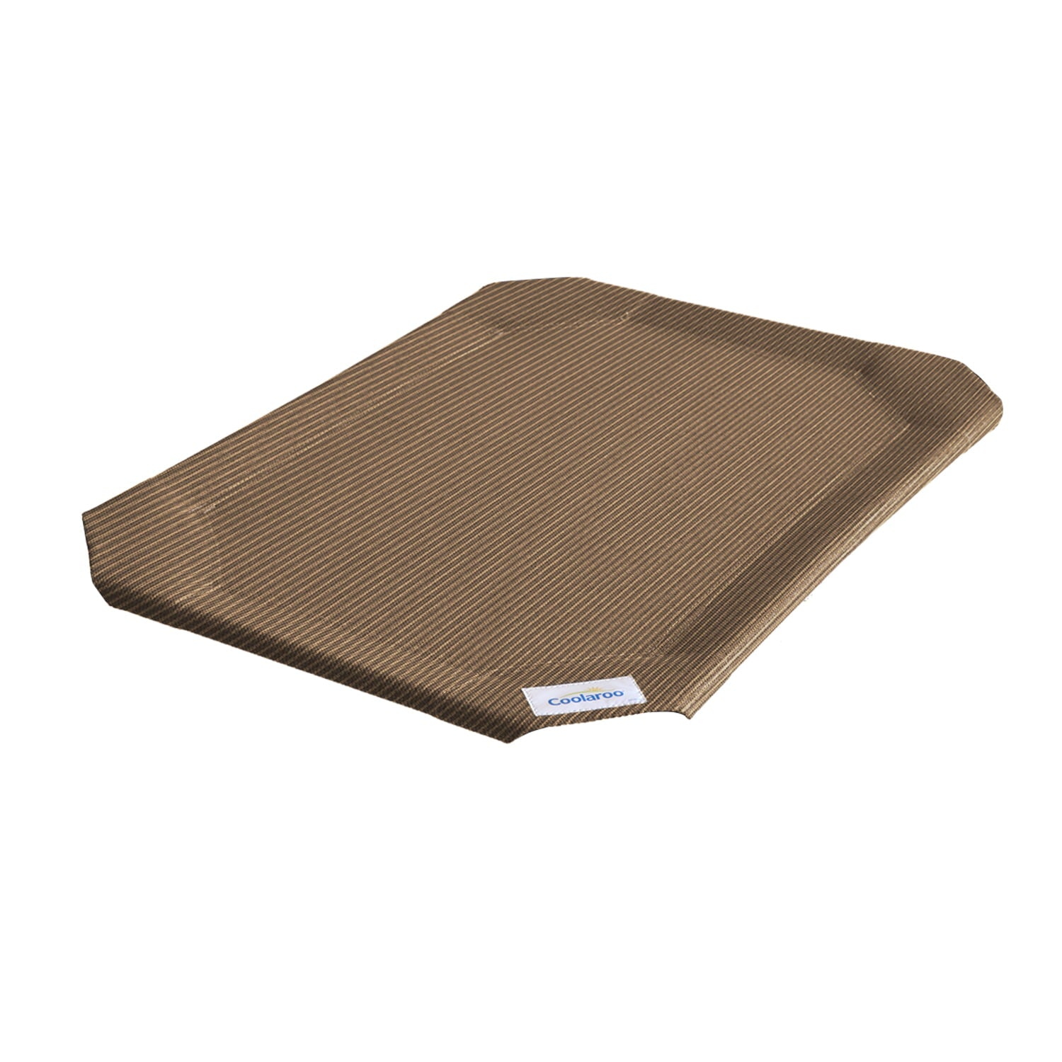 The Original Coolaroo Elevated Pet Dog Bed Replacement Cover， Medium， Nutmeg