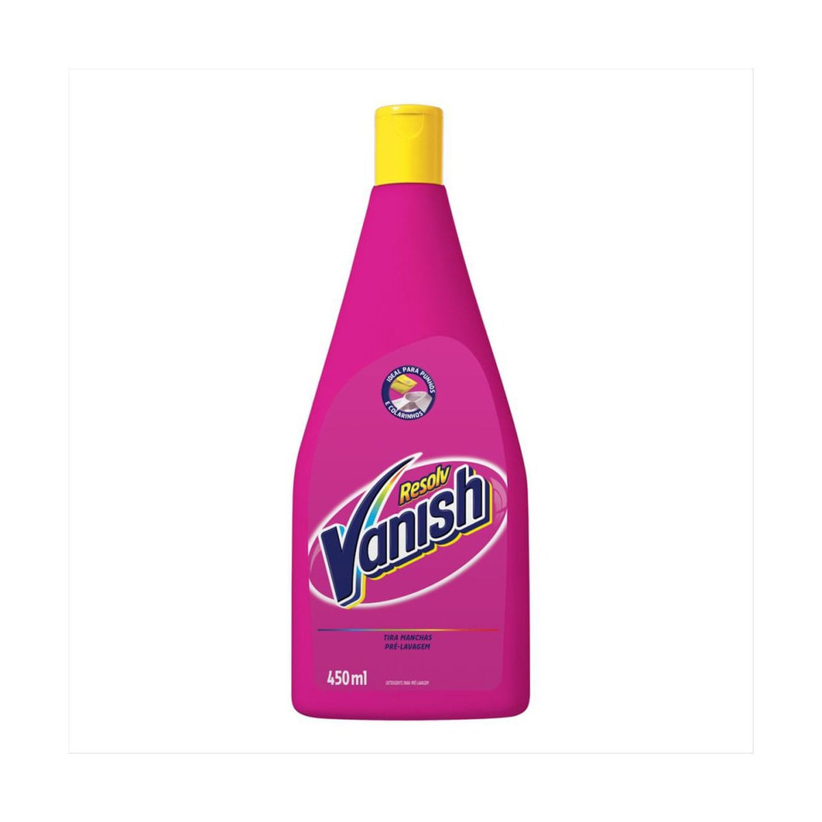 Tira Manchas Pre Lavagem Vanish Resolv para roupas coloridas 450ml