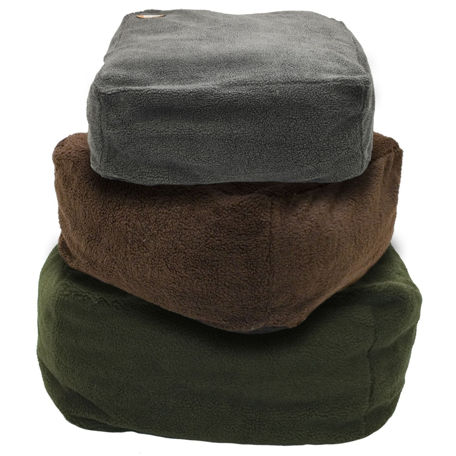 KandH Pet Products Cuddle Cube Dog Bed， Small， Gray