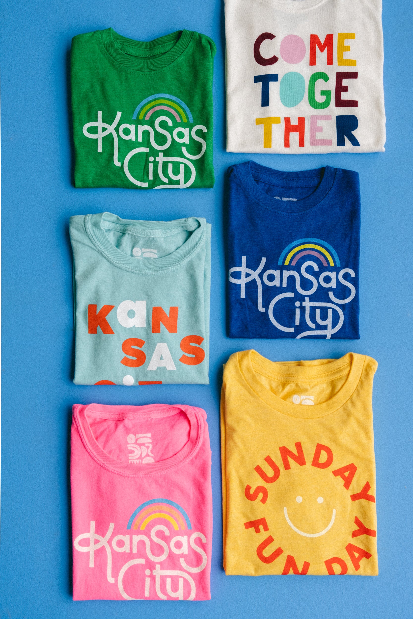 Retro Kansas City Kids T-Shirt - Neon Pink