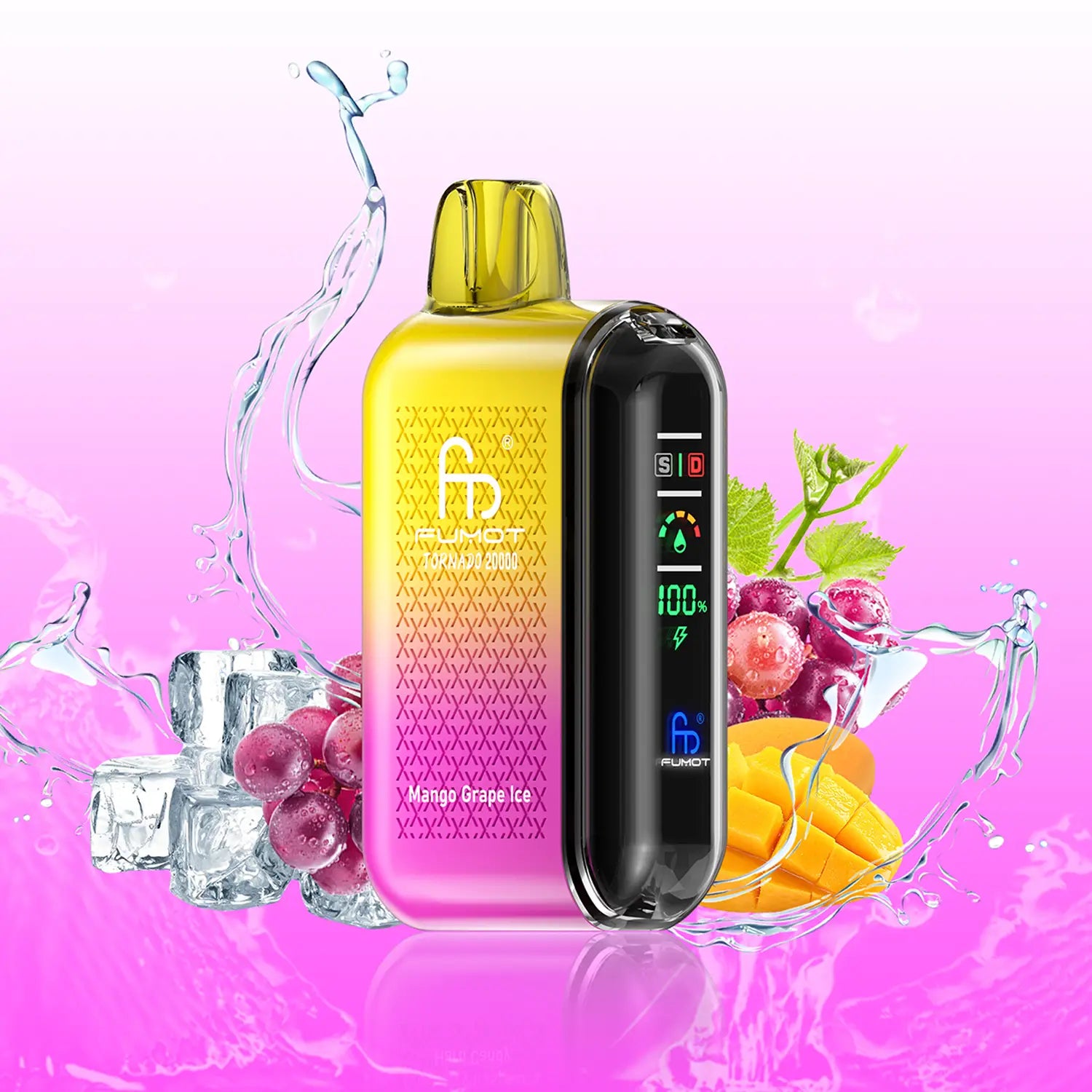 Fumot Tornado Vape 20000 - Mango Grape Ice