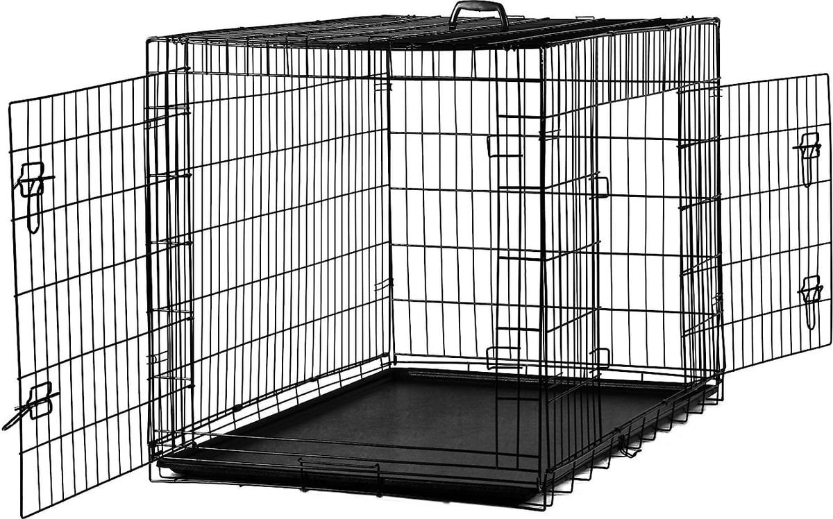generic Dog Crate with Tray and Double Door (30-inch) (Medium)