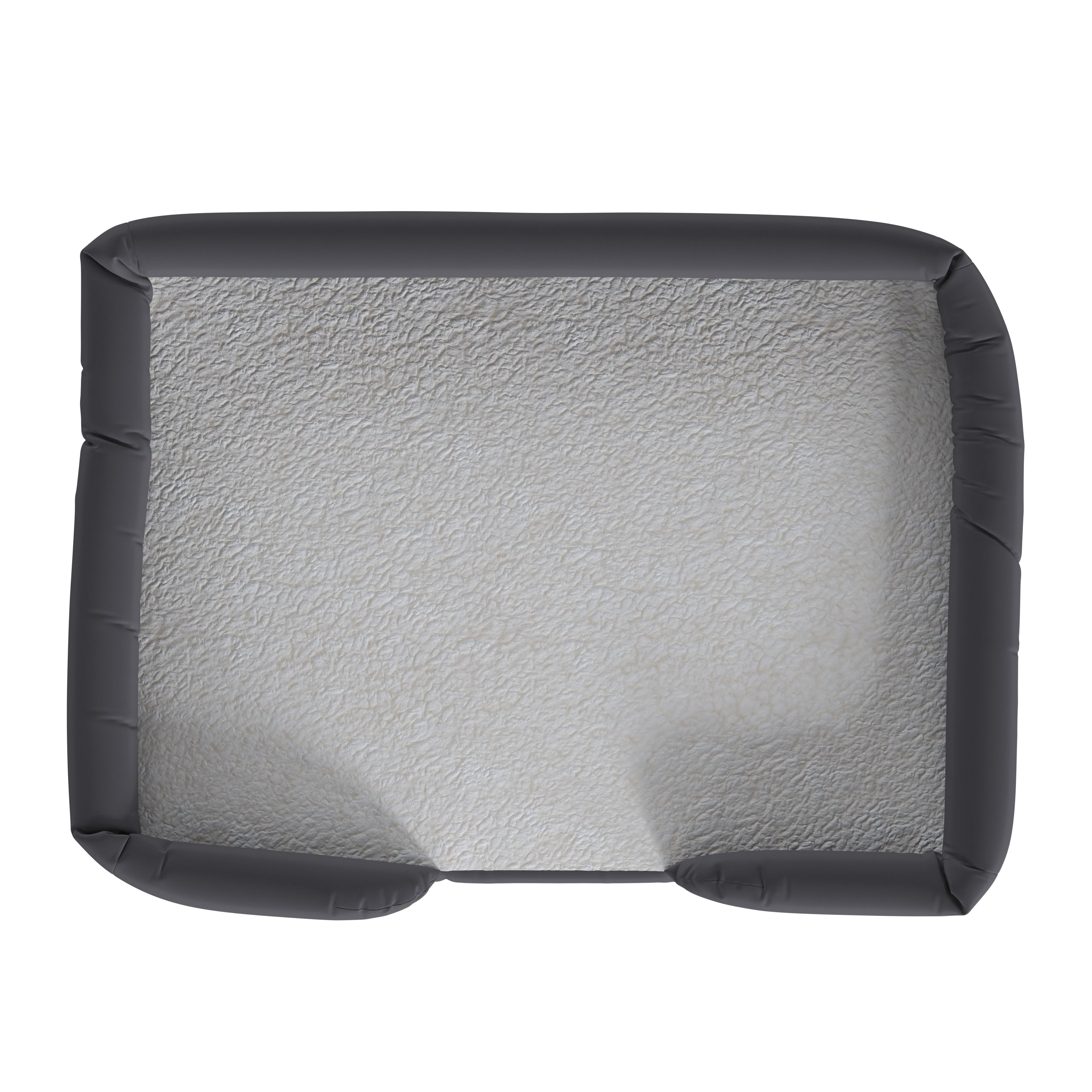 Flash Furniture Cooper Large Memory Foam Pet Bed， Gray