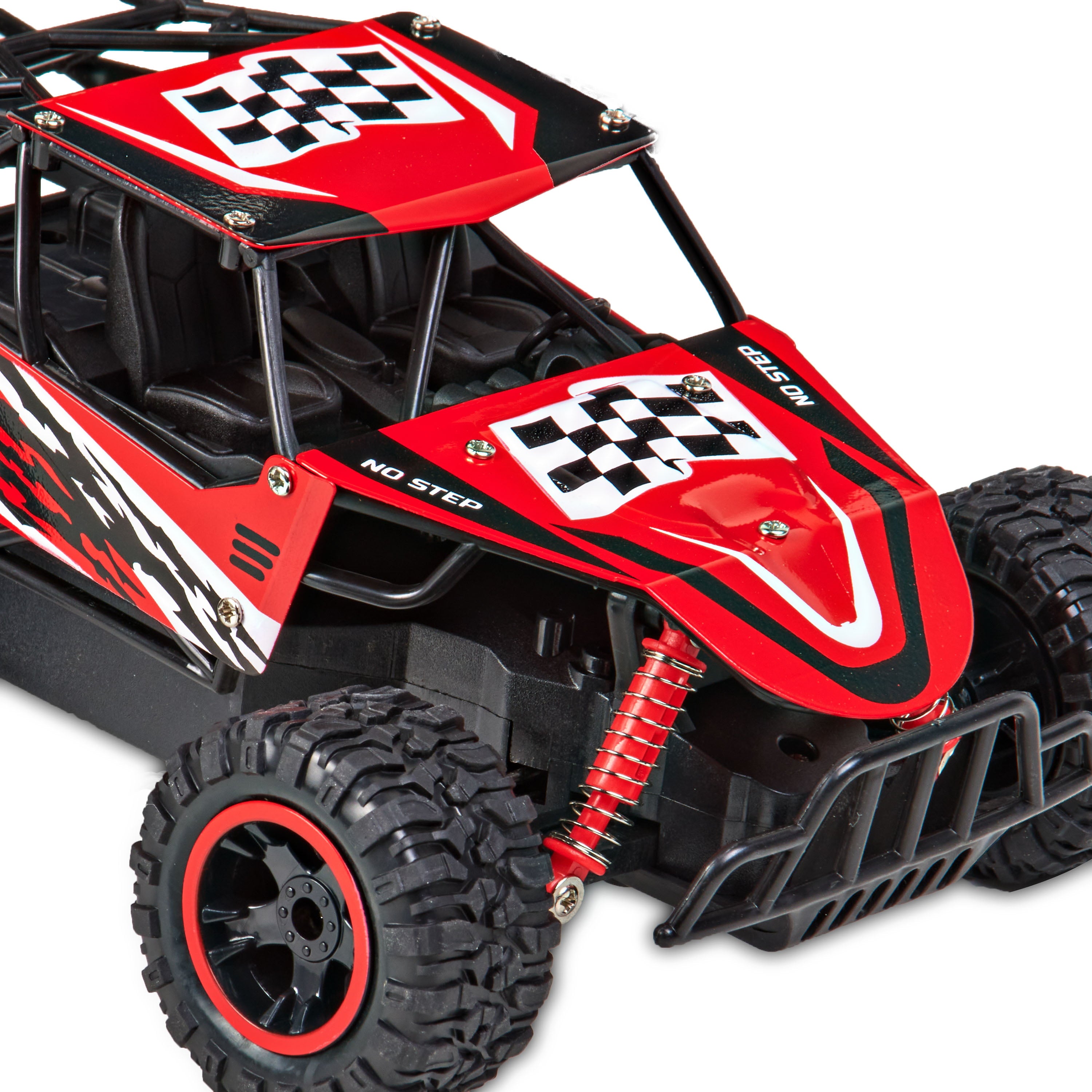 Adventure Force Metal Racer Radio Controlled Vehicle， Red