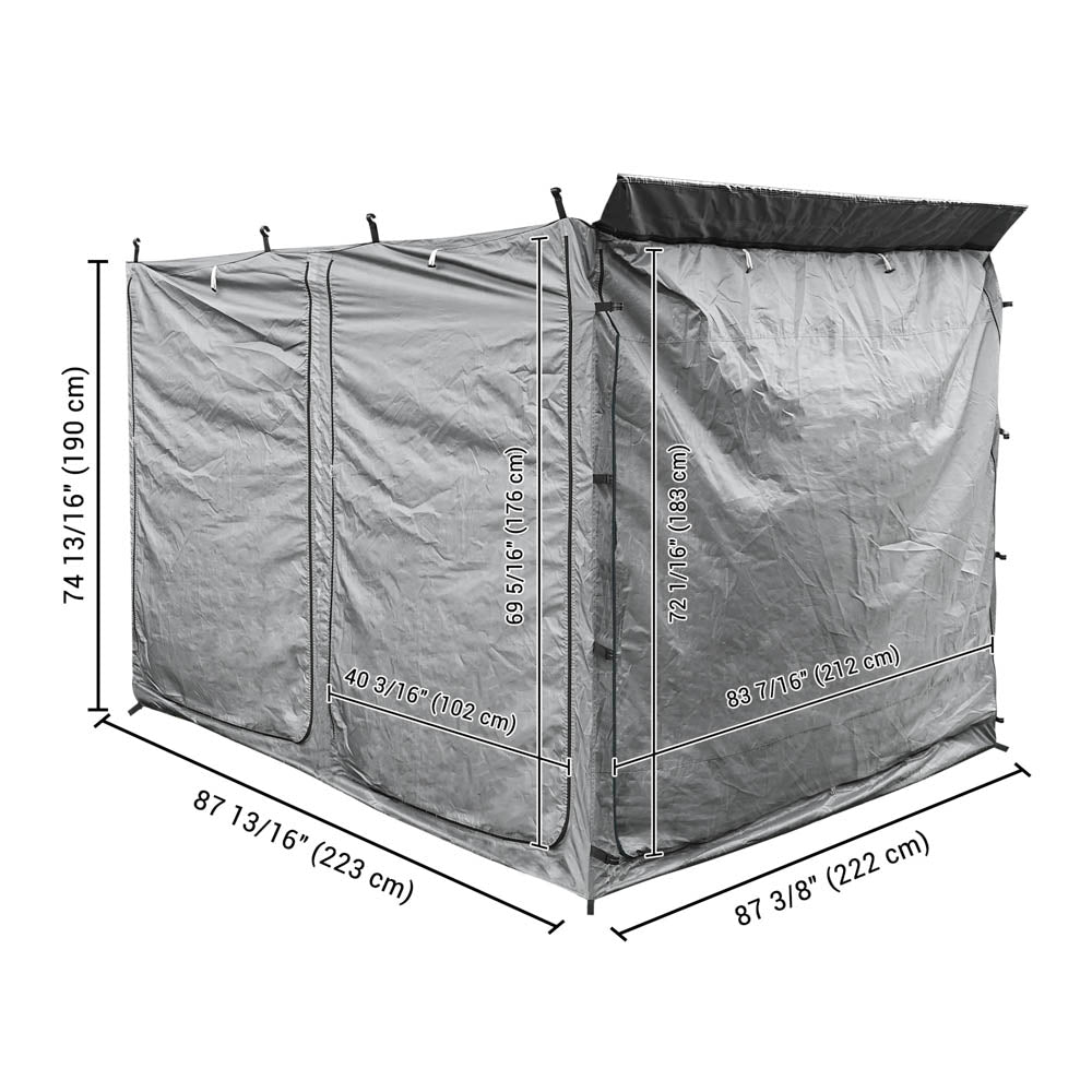 Yescom 8x8 Awning Room Screen Porch with Floor