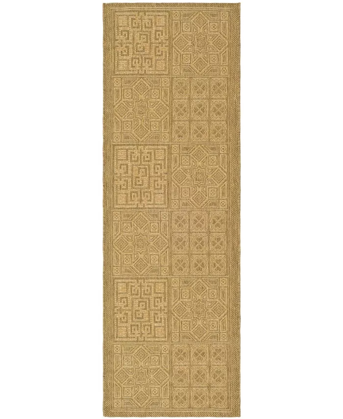 Safavieh Courtyard Gold and Natural 2'7