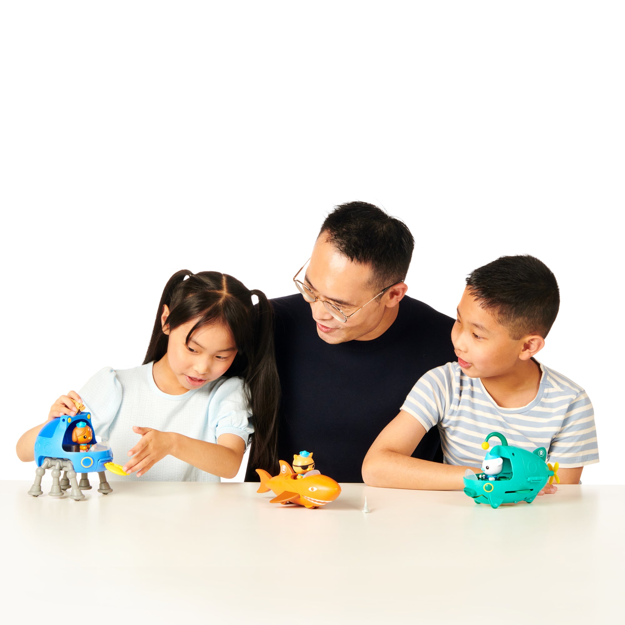 Octonauts Above and Beyond， Dashi and Terra Gup 1 Adventure Pack， Deluxe Toy Vehicle and 3 inch Figure， Preschool， Ages 3+