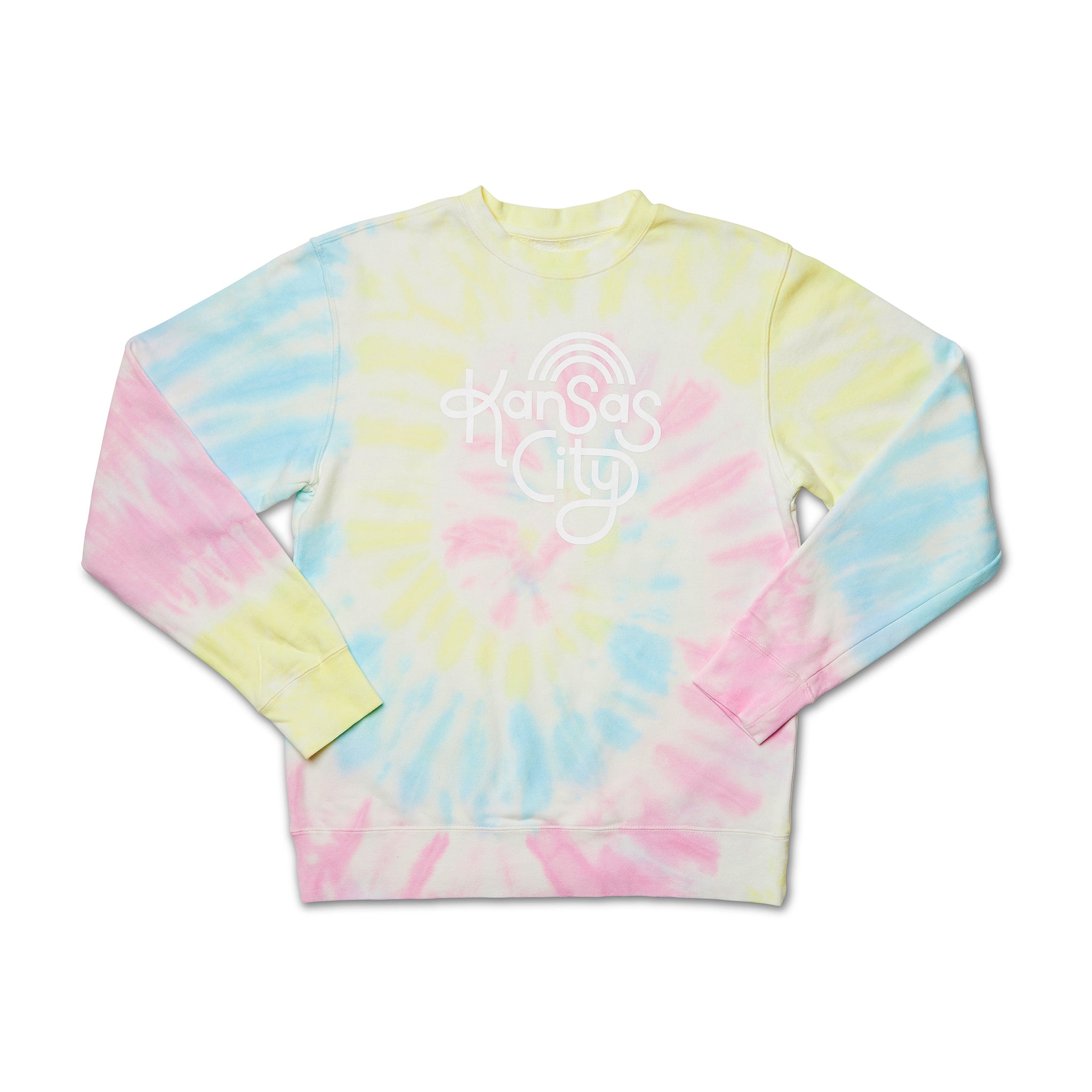 Retro Kansas City Sweatshirt - Tie Dye
